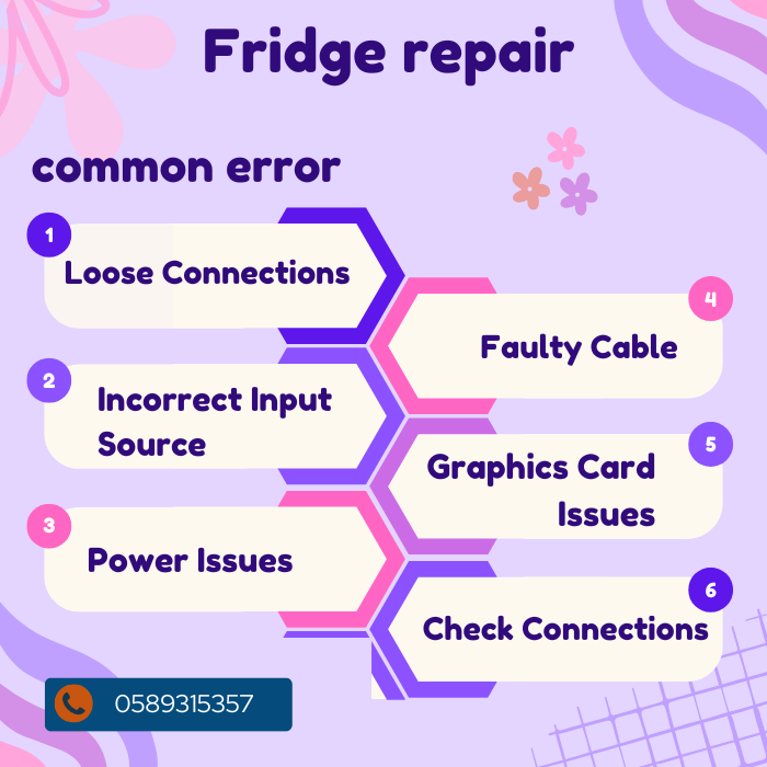Fridge repair near me 0589315357